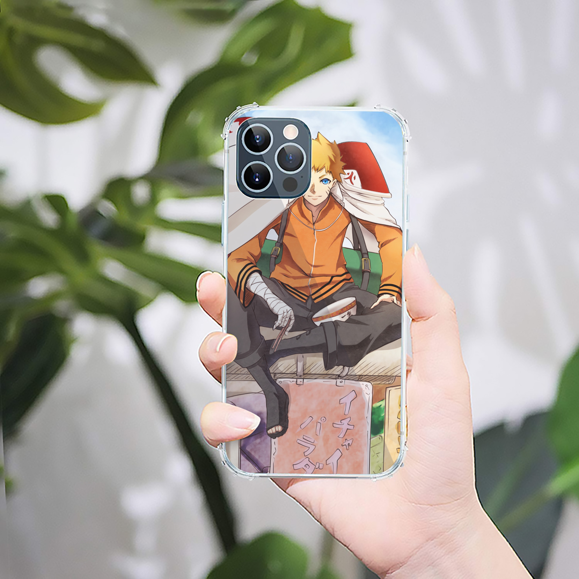 （画像用） NARUTO -ナルト- NARUTO -ナルト- 疾風伝 【iPhone 12シリーズ対応】透明スマホケース（クリアソフトケース）
